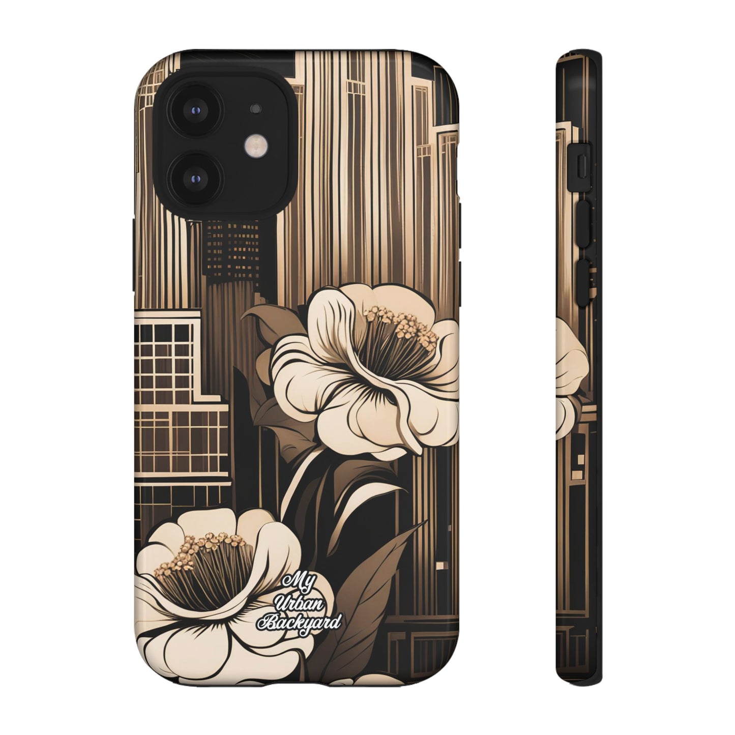 City Flowers, Cell Phone Case - Apple iPhone, Samsung Galaxy or Google Pixel