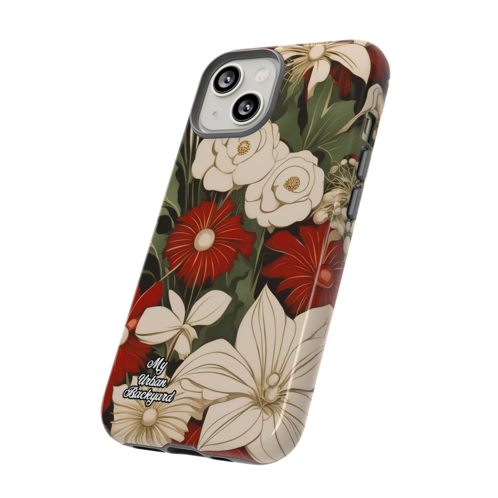 Holiday Flowers, Cell Phone Case - Apple, Samsung, Google Pixel