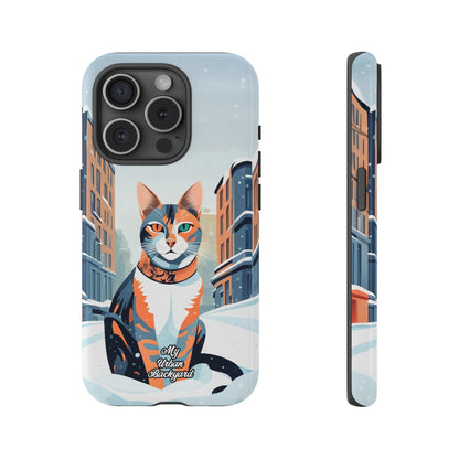 Claws Pawson in the Snow, Cell Phone Case - Apple, Samsung, or Google Pixel