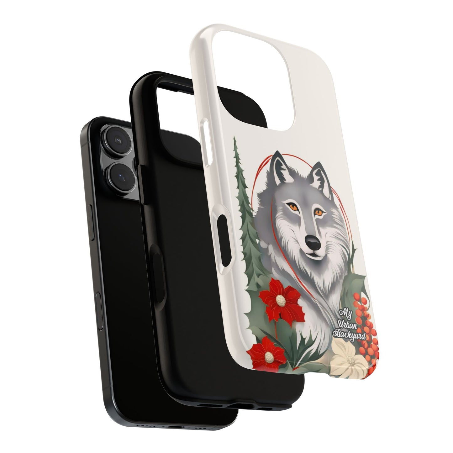 Winter Wolf, Cell Phone Case - Apple, Samsung or Google Pixel