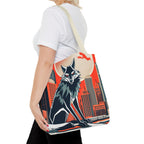 City Wolf Tote Bag, Tote with Cotton Handles For Everyday Use, 3 Sizes