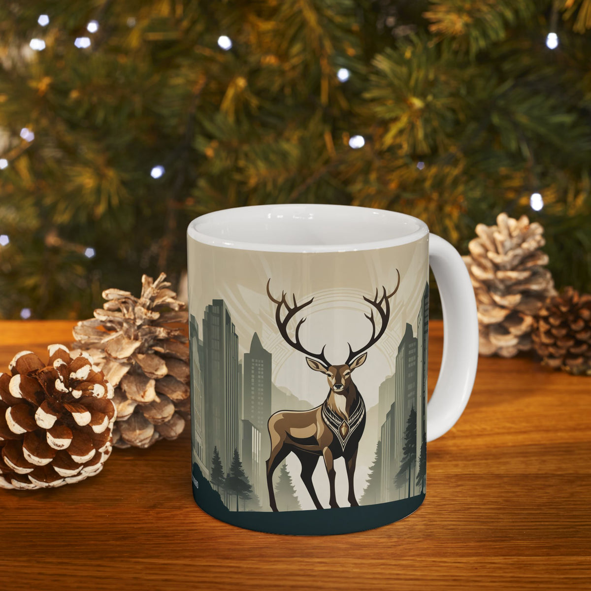 Urban Stag Ceramic Mug