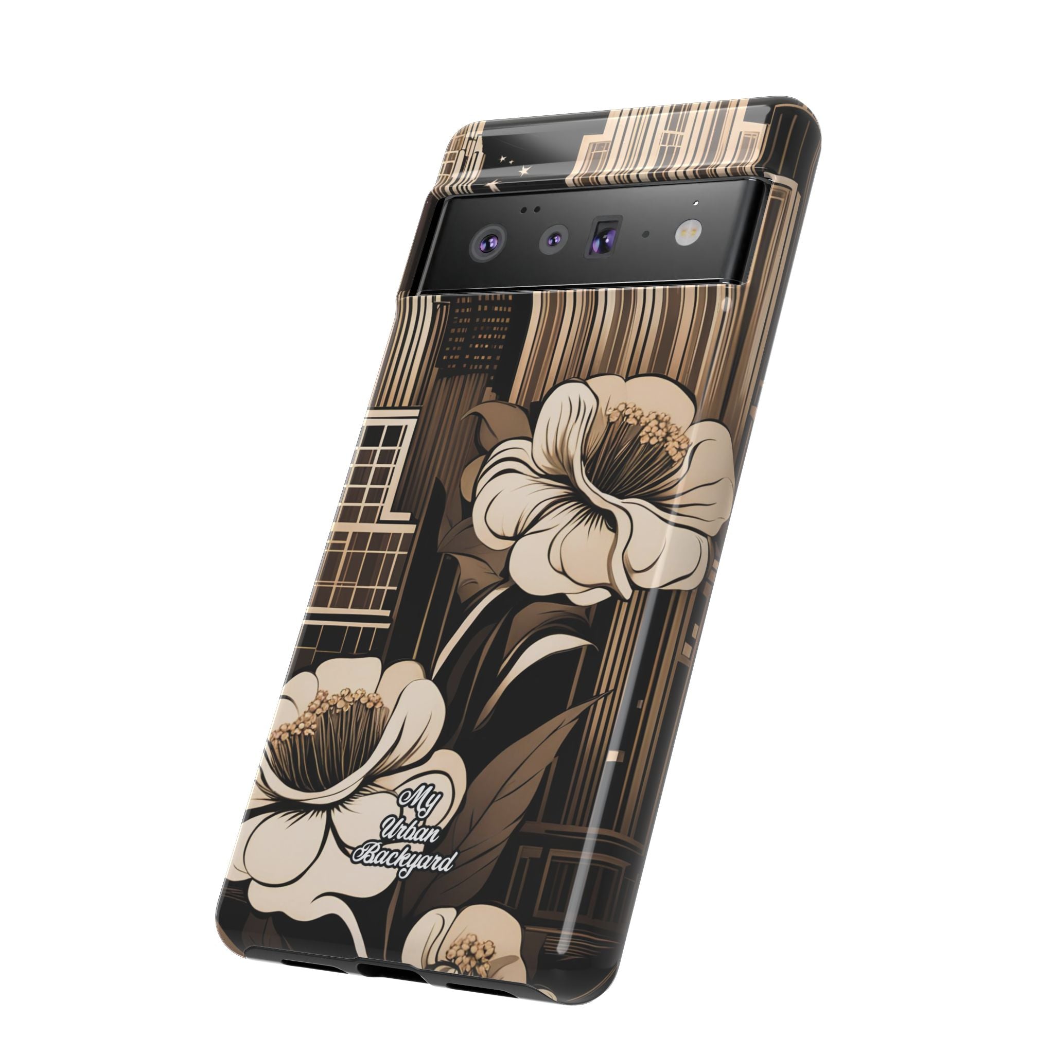 City Flowers, Cell Phone Case - Apple, Samsung, Google Pixel