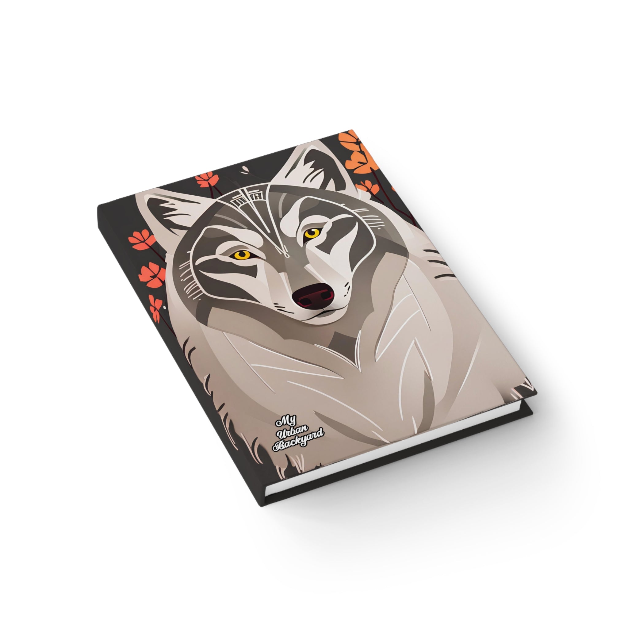 Art Deco Wolf, Hardcover Notebook Journal - Write in Style