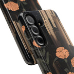 Urban Evening with Flowers, Cell Phone Case