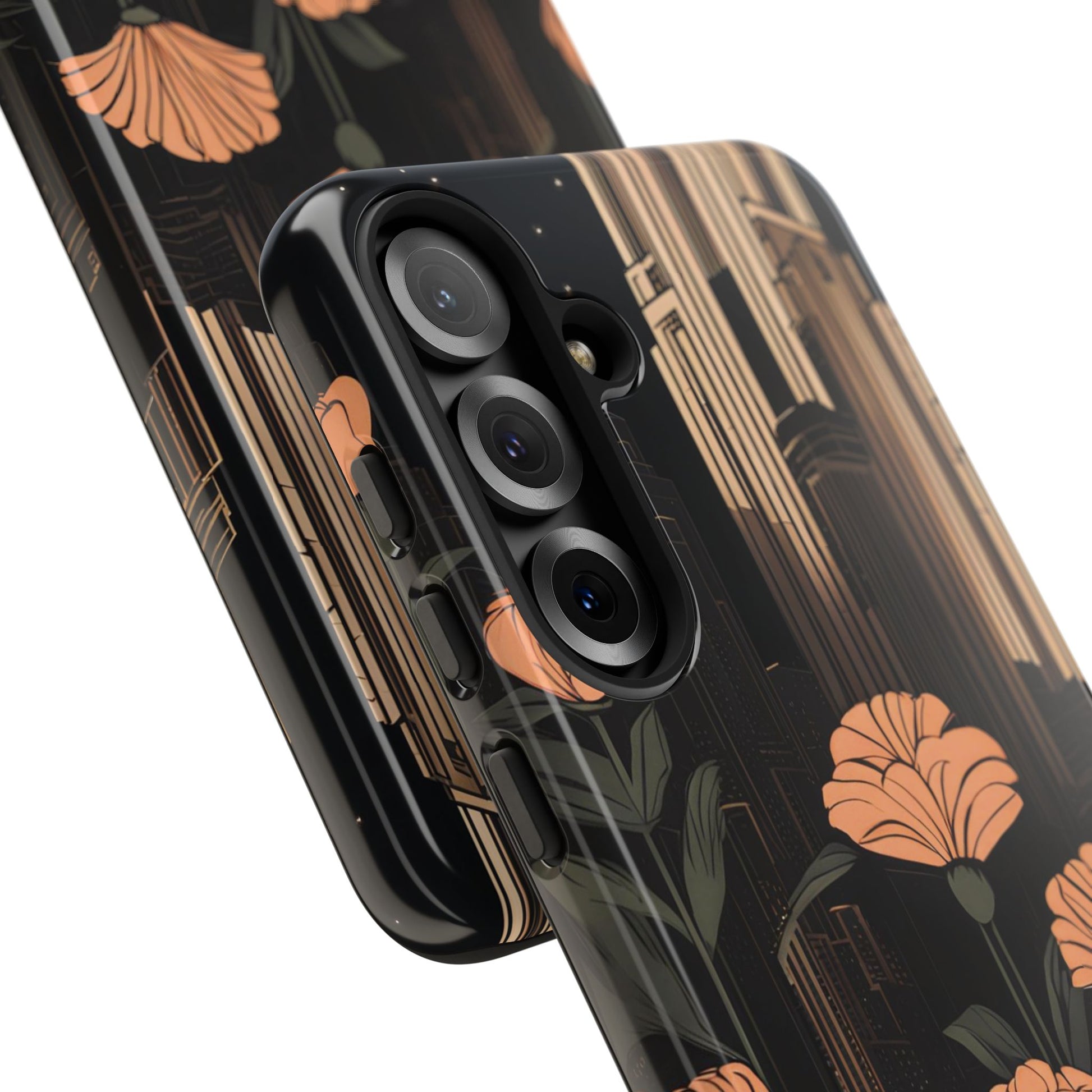 Urban Evening with Flowers, Cell Phone Case - Apple iPhone, Samsung Galaxy, Google Pixel
