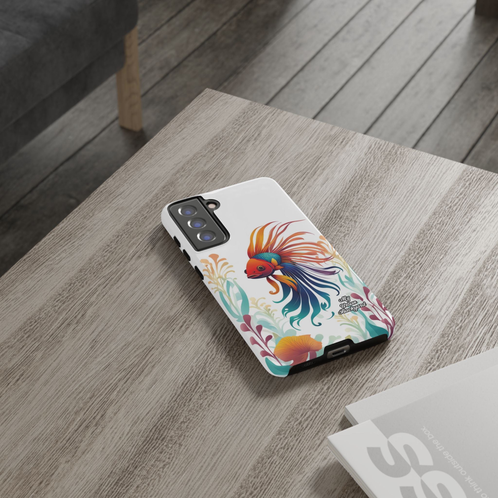 Colorful Betta Fish, Cell Phone Case - Apple, Samsung or Google Pixel