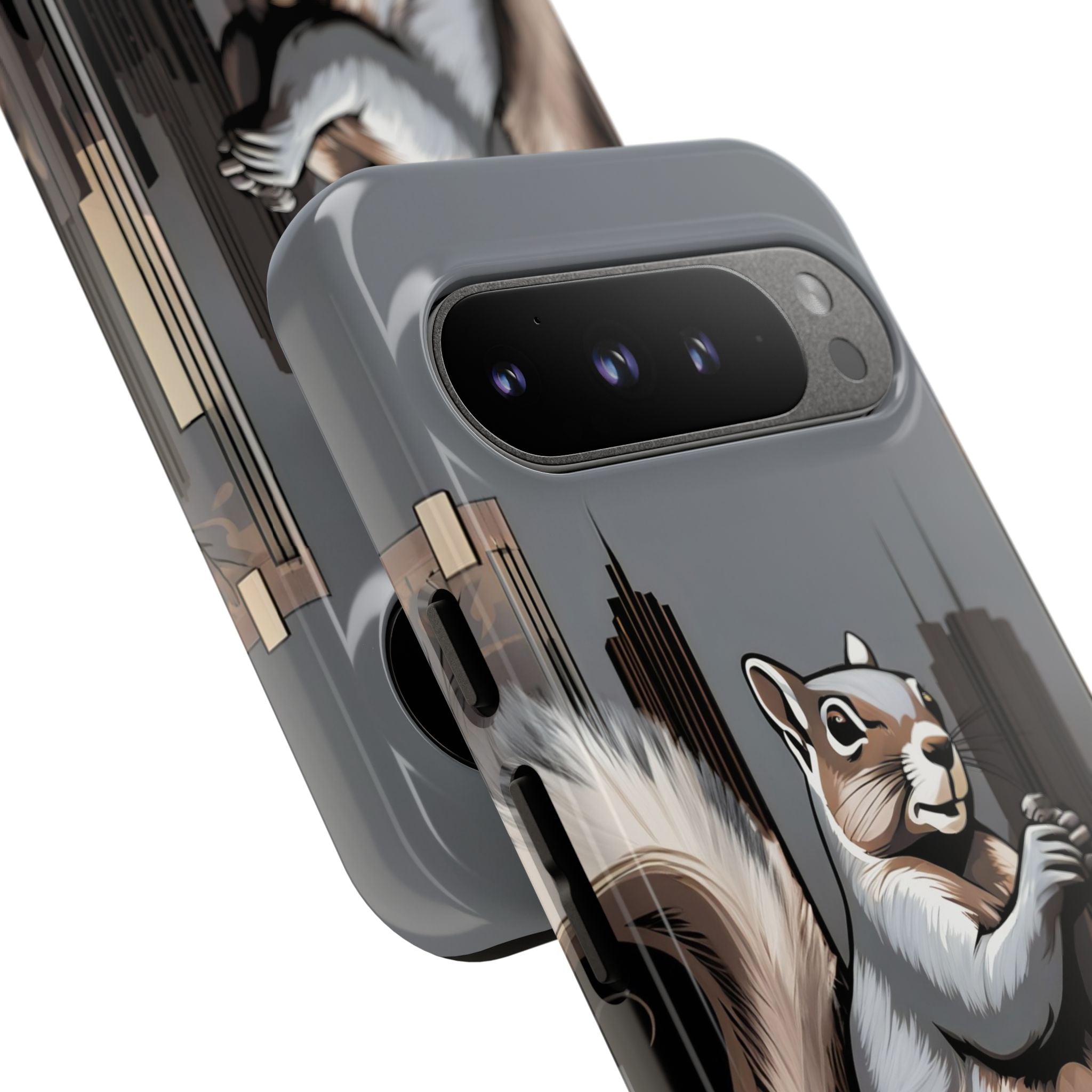 Urban Gray Squirrel, Cell Phone Case - Apple, Samsung, Google Pixel