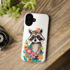 Raccoon with Glasses, Cell Phone Case - Apple, Samsung or Google Pixel