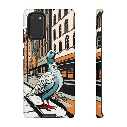 Pigeon on a City Street, Cell Phone Case - Apple, Samsung, or Google Pixel