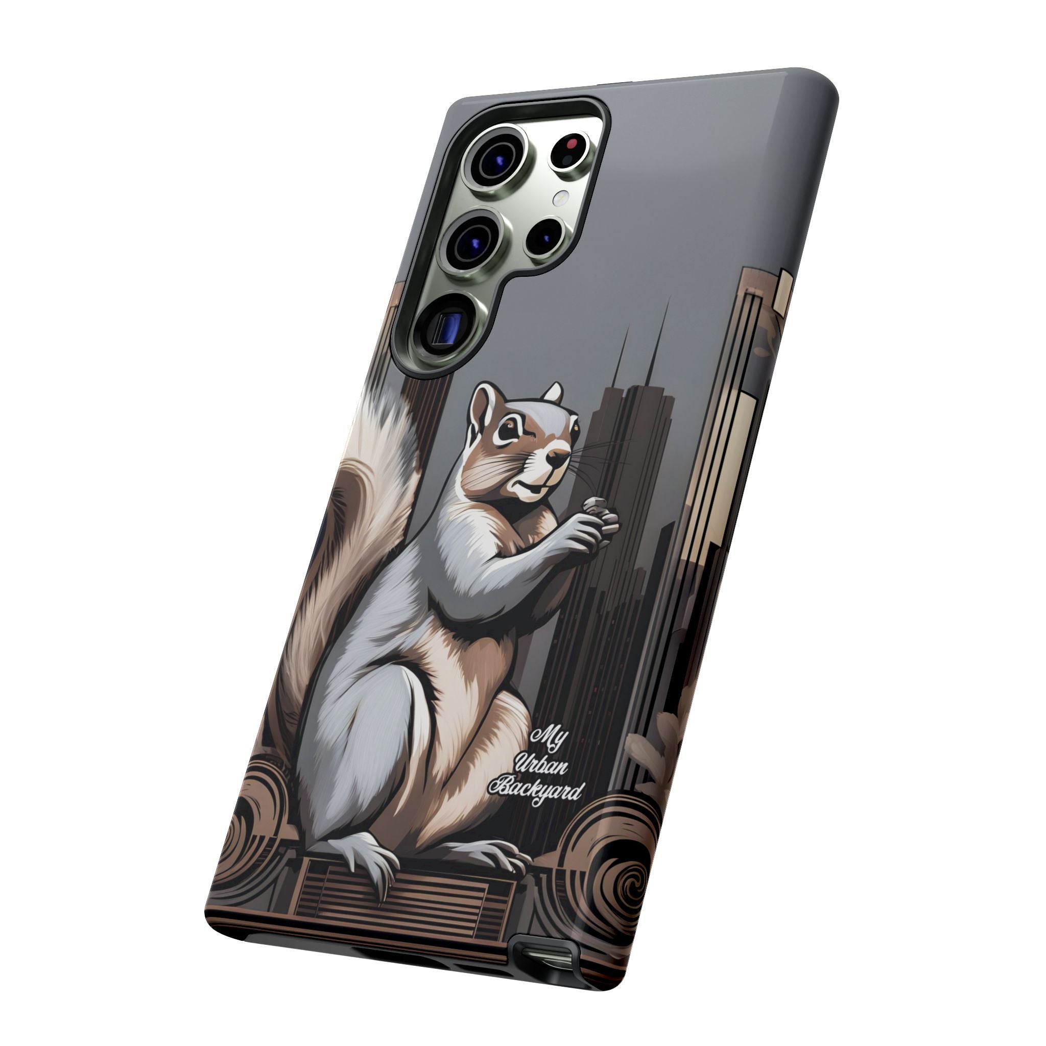 Urban Gray Squirrel, Cell Phone Case - Apple, Samsung, Google Pixel