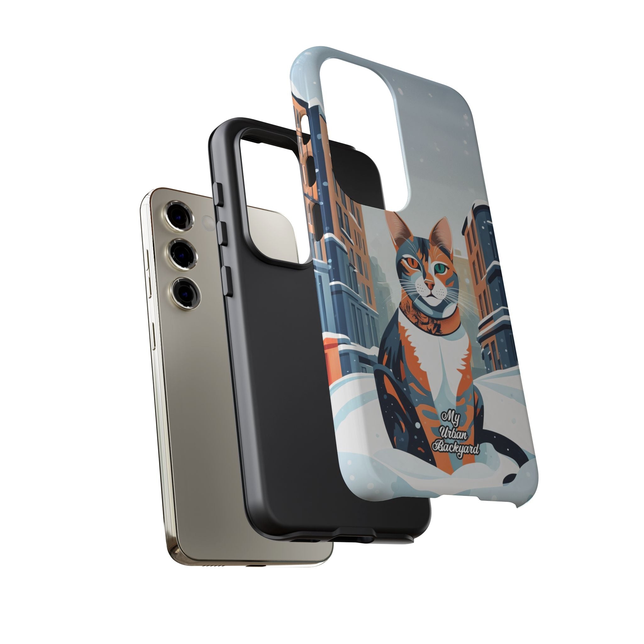 Claws Pawson in the Snow, Cell Phone Case - Apple, Samsung, Google Pixel