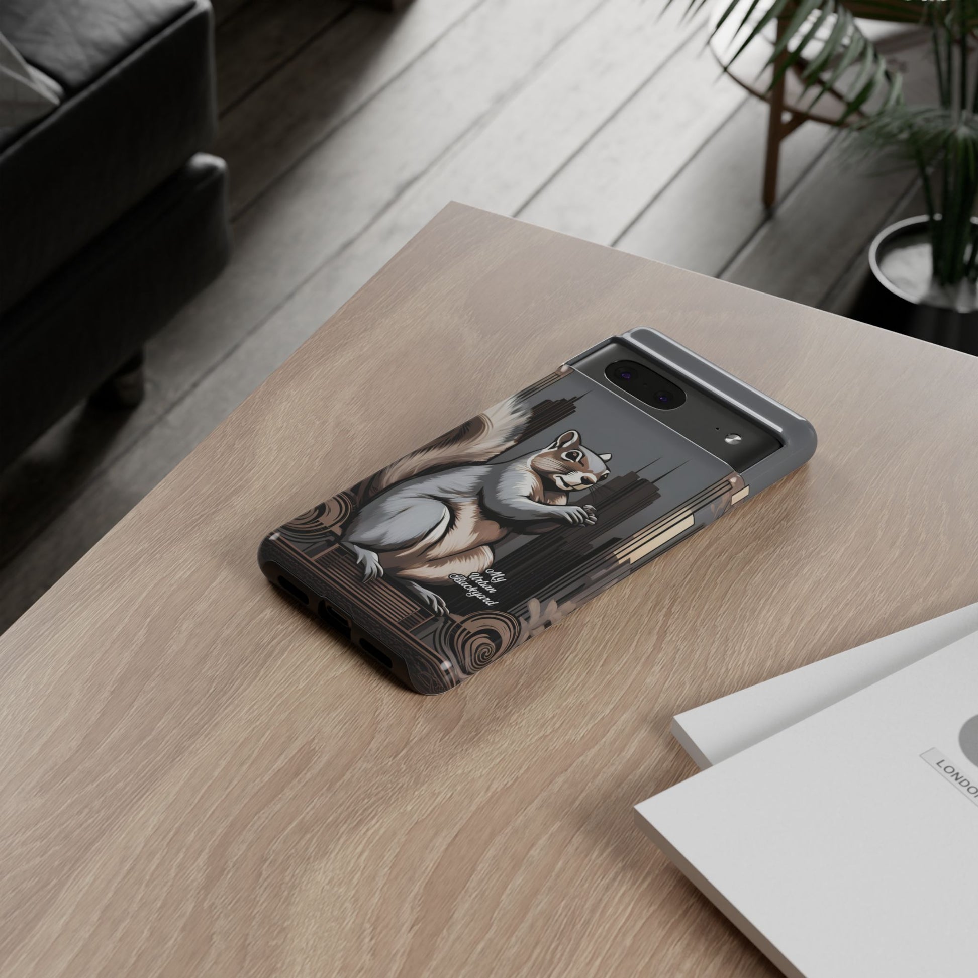 Urban Gray Squirrel, Cell Phone Case - Apple, Samsung, Google Pixel