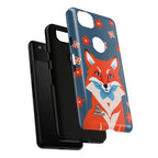 Fox with Flowers, Cell Phone Case - Apple, Samsung, Google Pixel