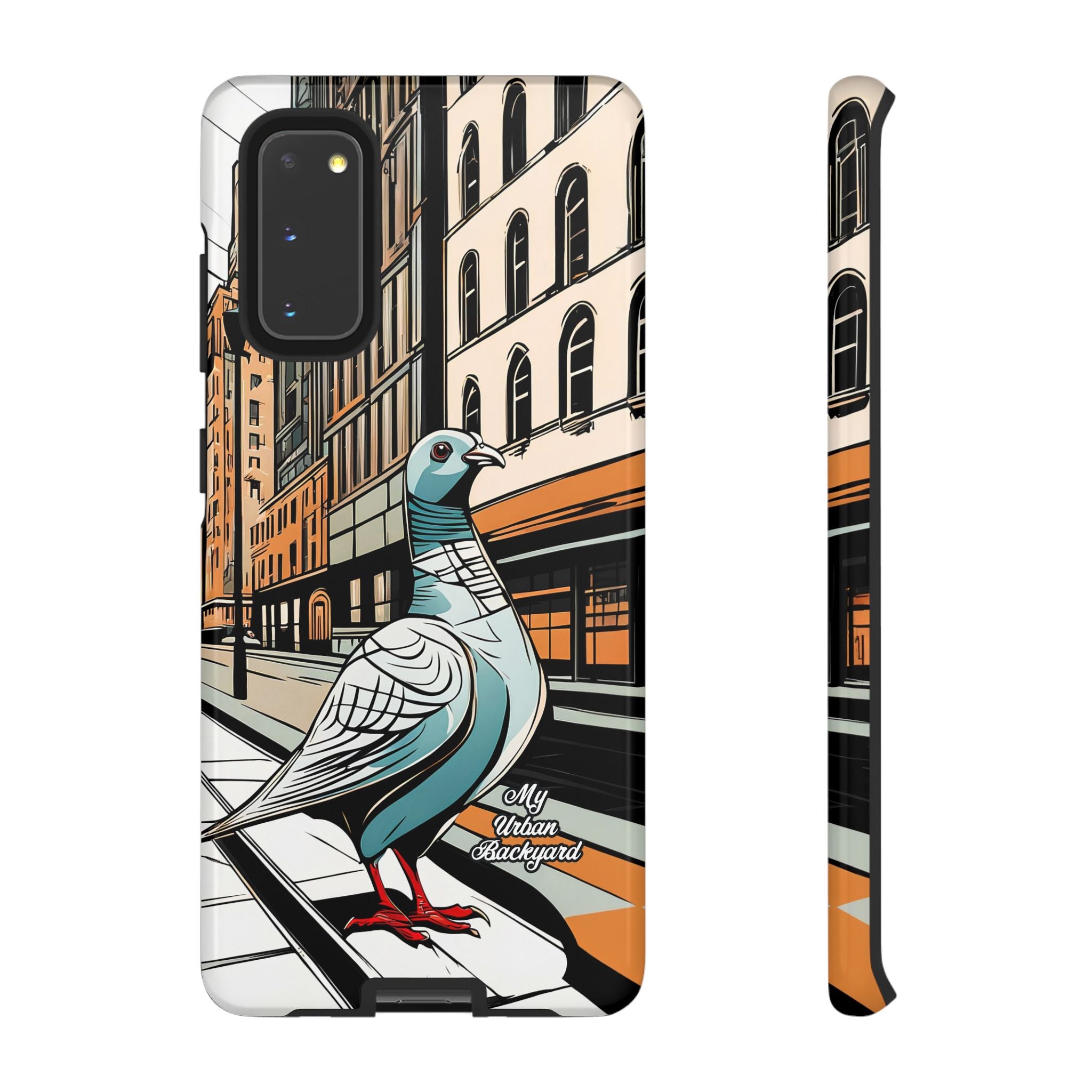 Pigeon on a City Street, Cell Phone Case - Apple, Samsung, Google Pixel