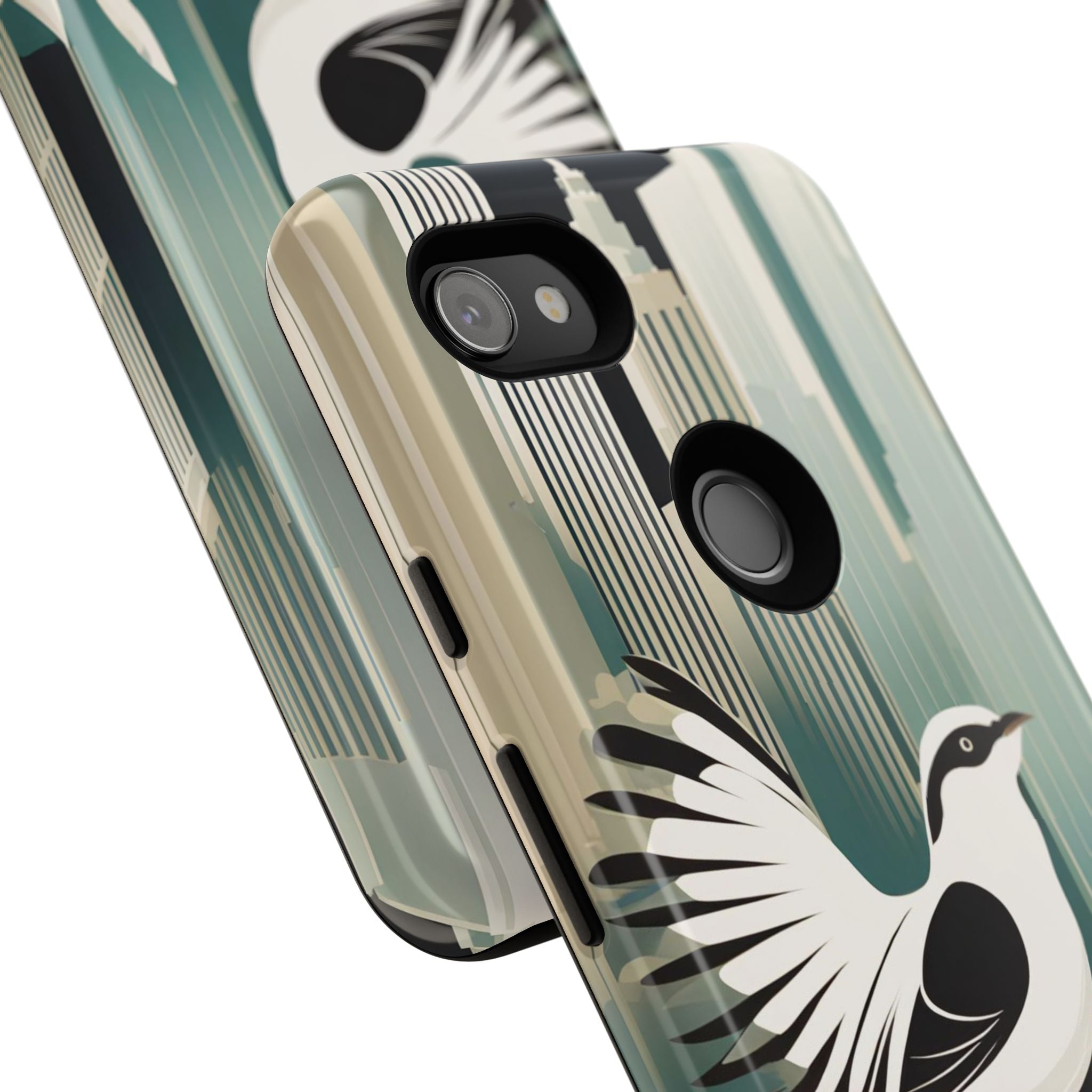 City Bird, Cell Phone Case - Apple iPhone, Samsung Galaxy, Google Pixel