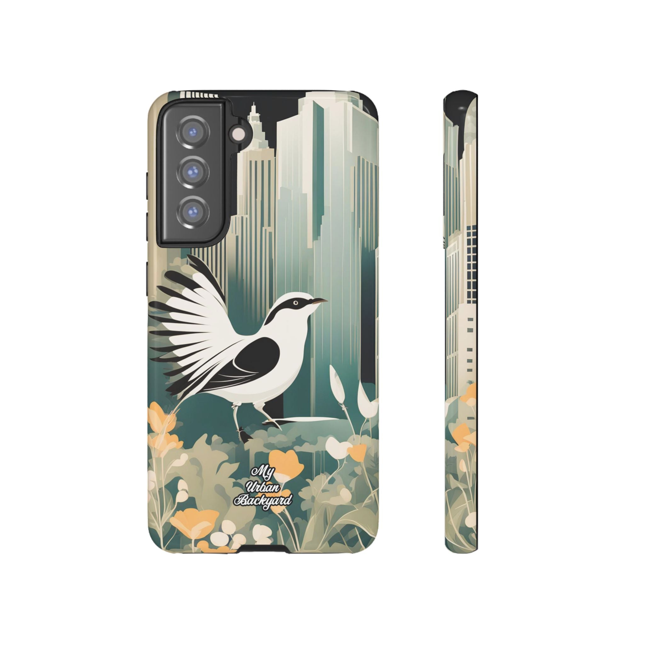 City Bird, Cell Phone Case - Apple iPhone, Samsung Galaxy, Google Pixel