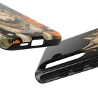 Wolf with Flowers, Animal Cell Phone Case - Apple, Samsung, Google Pixel