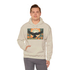Flying Crow, Unisex Hoodie w Front Pocket