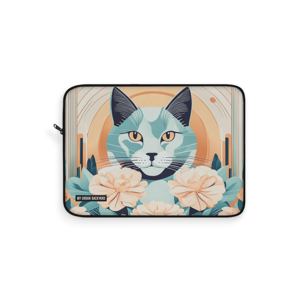 Leo Bluemane Design - Cat Laptop Sleeve - Protective Tech Accessory for Cat Lovers