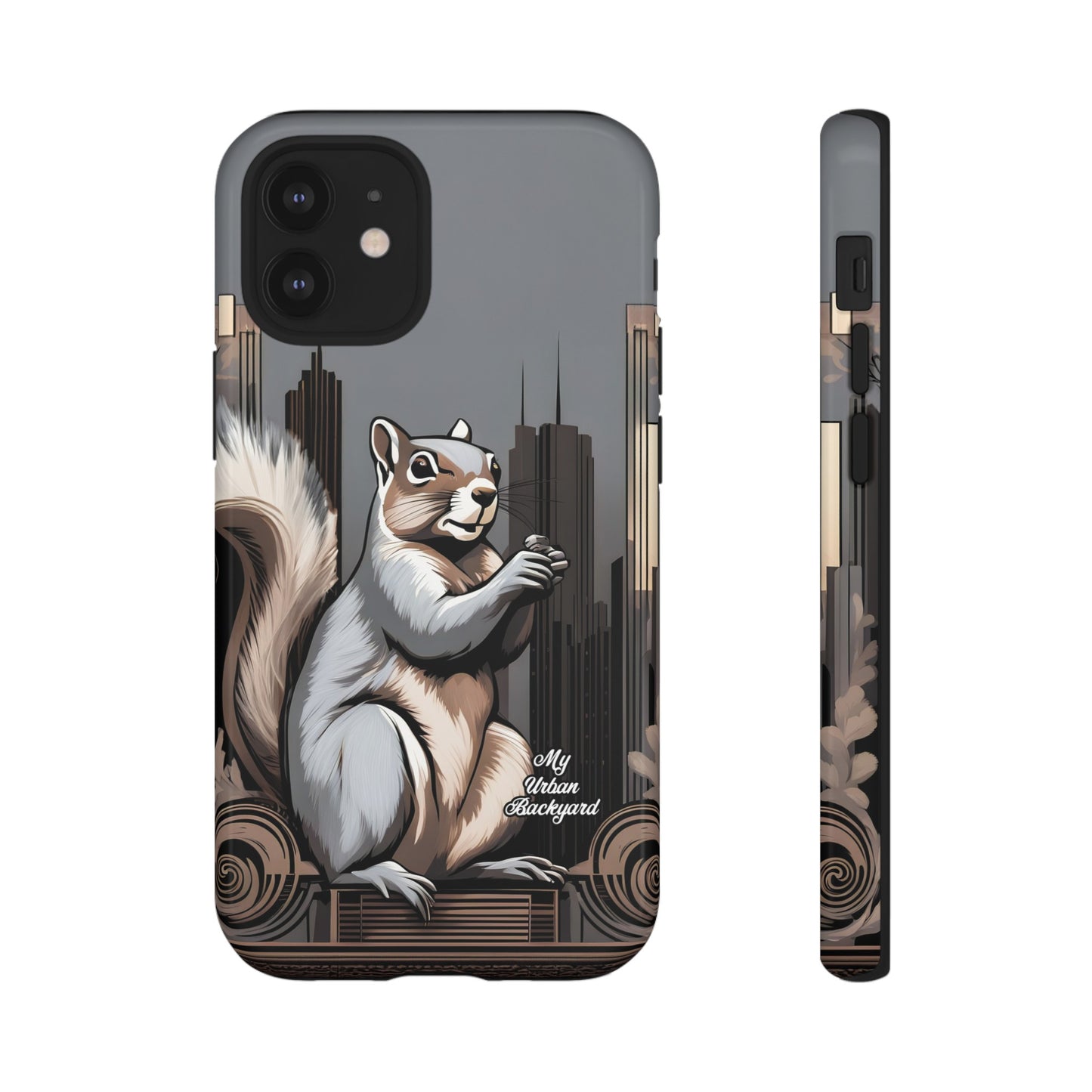 Urban Gray Squirrel, Cell Phone Case - Apple, Samsung, or Google Pixel