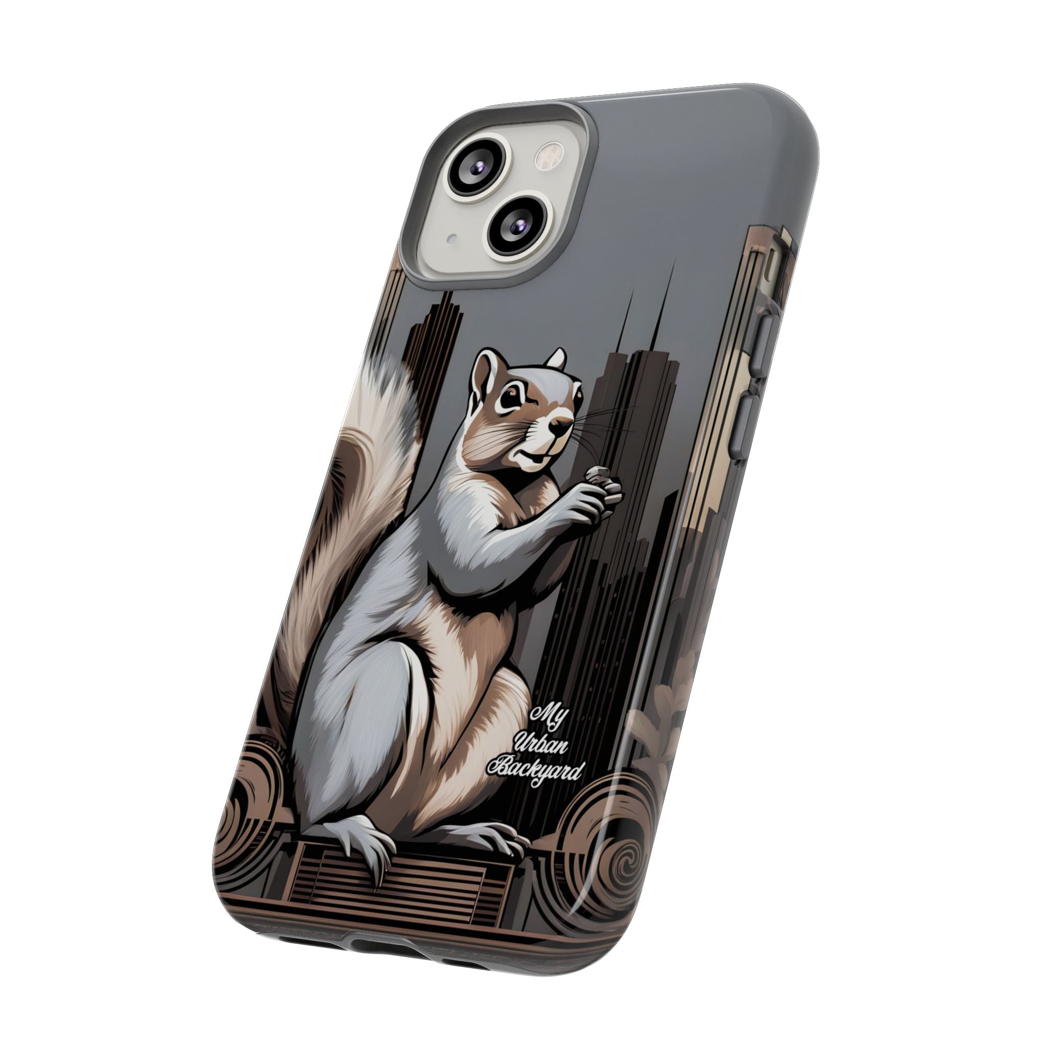 Urban Gray Squirrel, Cell Phone Case - Apple, Samsung, Google Pixel