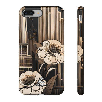 City Flowers, Cell Phone Case - Apple iPhone, Samsung Galaxy or Google Pixel