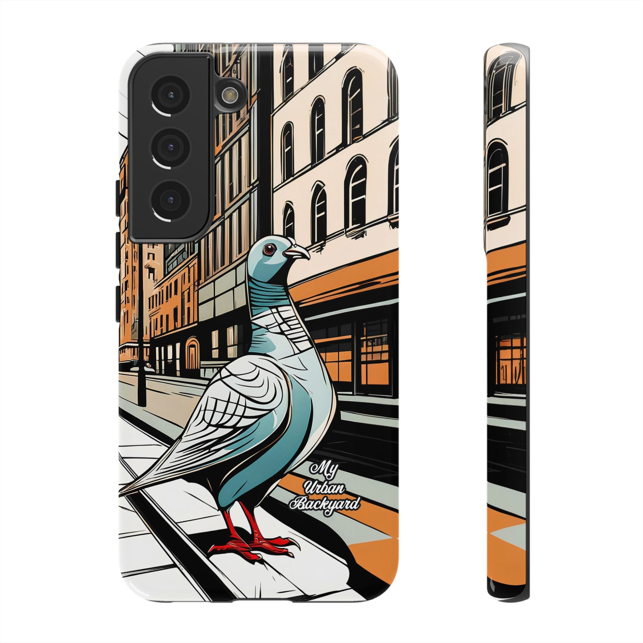 Pigeon on a City Street, Cell Phone Case - Apple, Samsung, Google Pixel