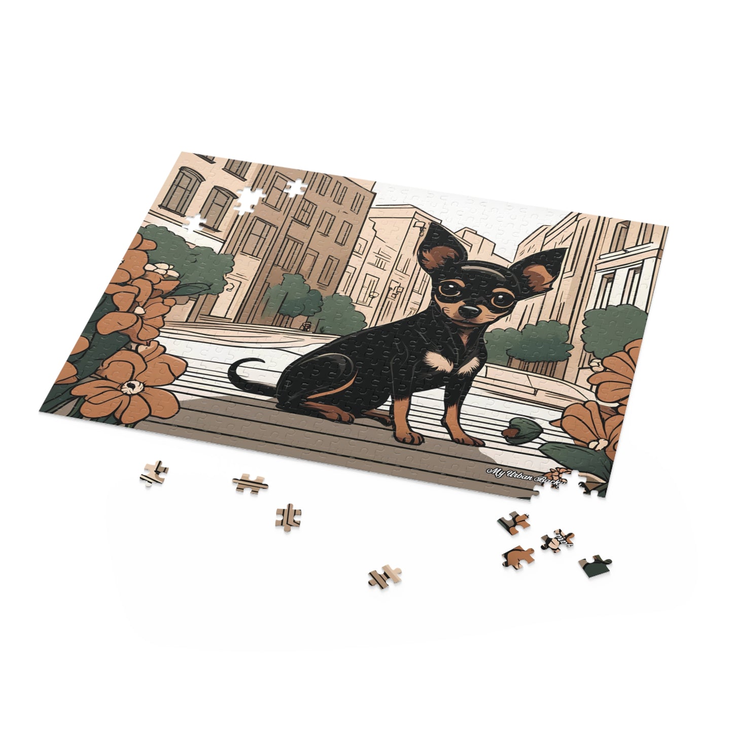 Ricky Barkley, Dog Jigsaw Puzzle, (120, 252, or 500-Piece)