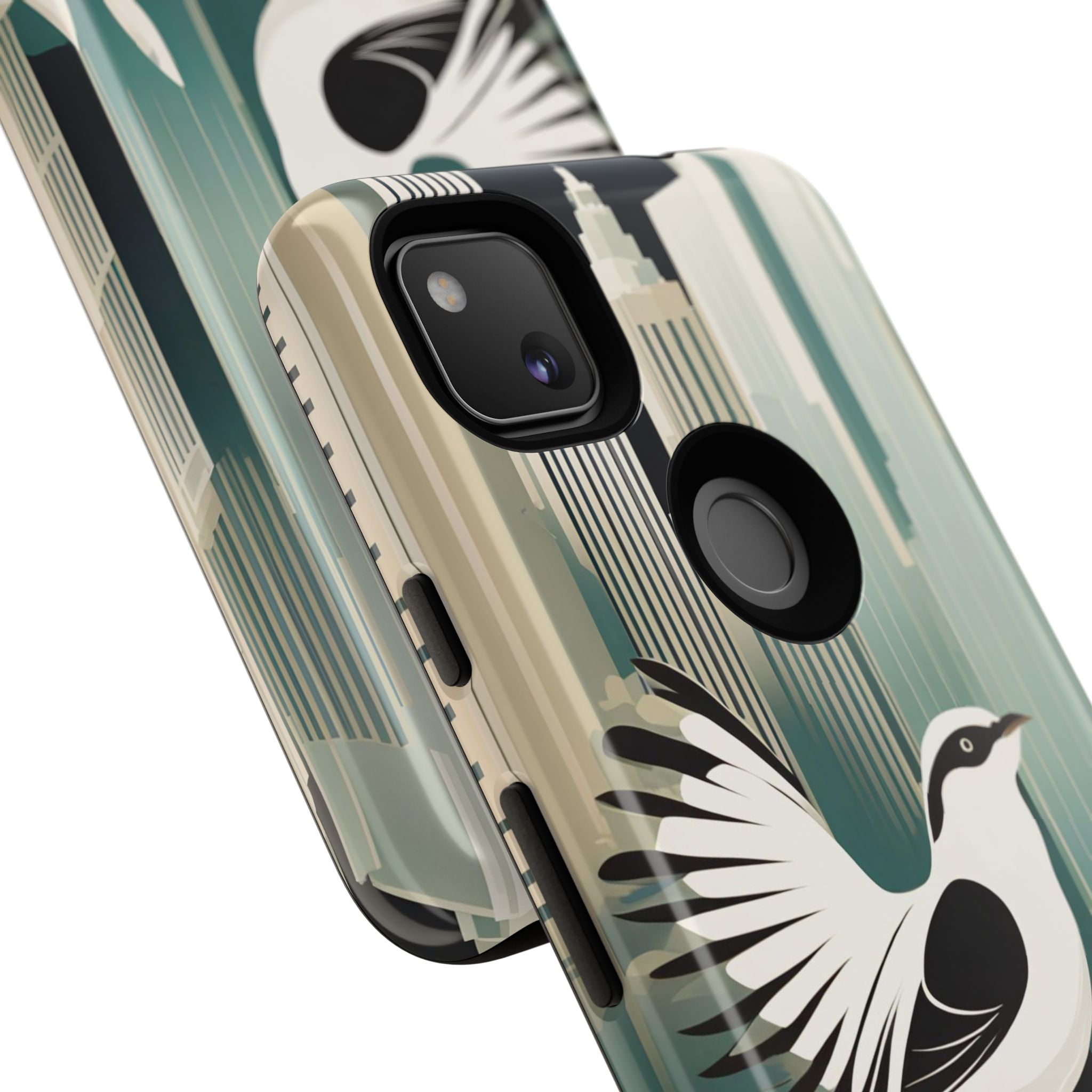 City Bird, Cell Phone Case - Apple iPhone, Samsung Galaxy, Google Pixel