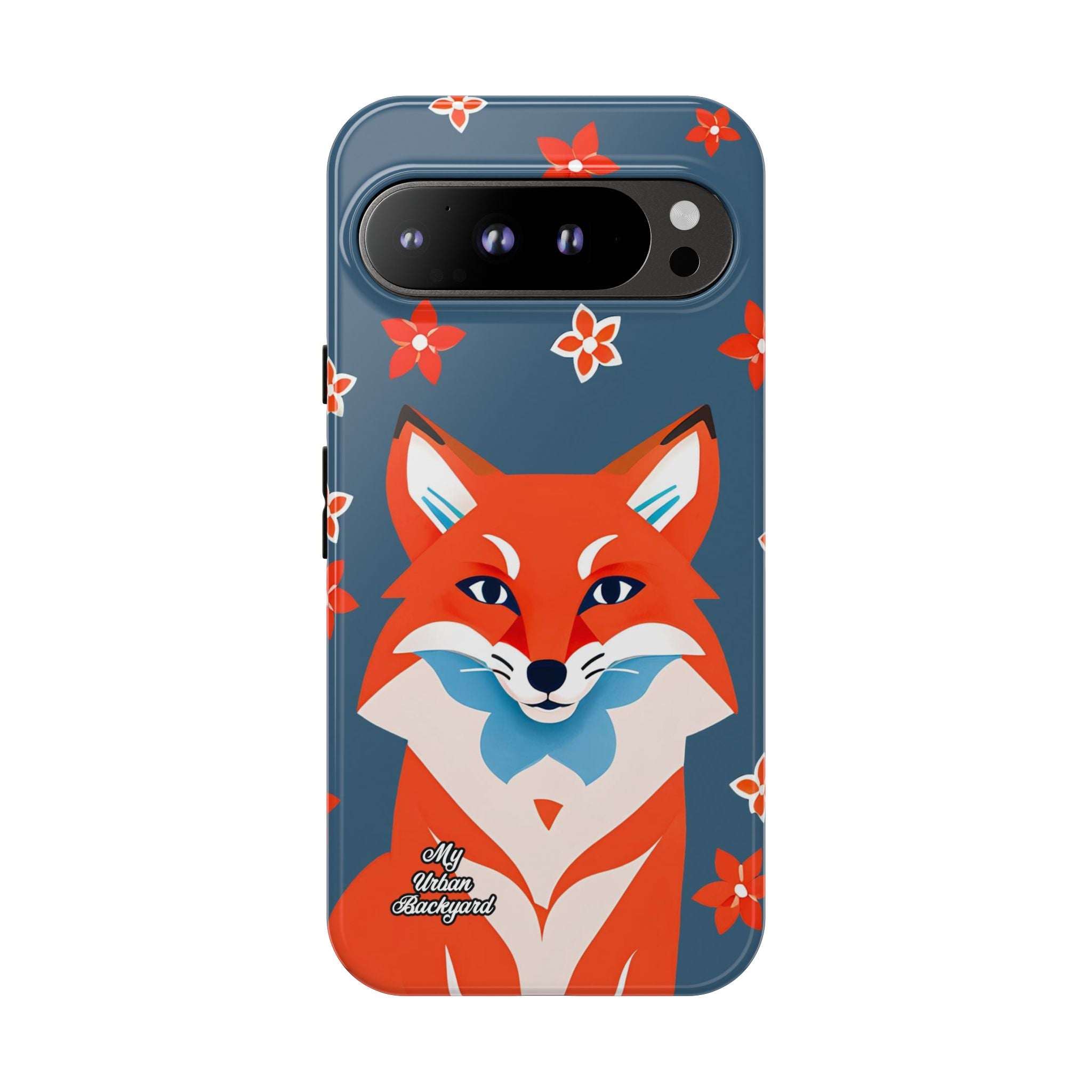 Fox with Flowers, Cell Phone Case - Apple, Samsung, Google Pixel
