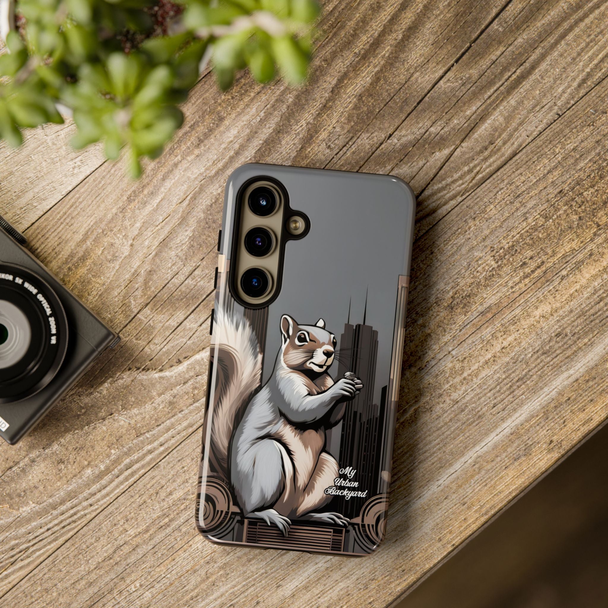 Urban Gray Squirrel, Cell Phone Case - Apple, Samsung, Google Pixel