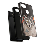 Art Deco Wolf, Cell Phone Case - Apple, Samsung, Google Pixel
