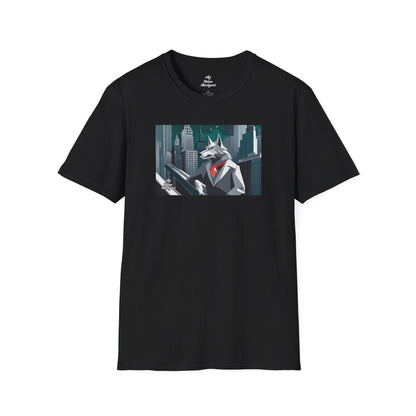 Cinderhowl, Wolf T-Shirt, Soft 100% Cotton, Short Sleeve, Classic Fit - Unisex