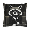 Oliver Nighteyes, Raccoon Throw Pillow