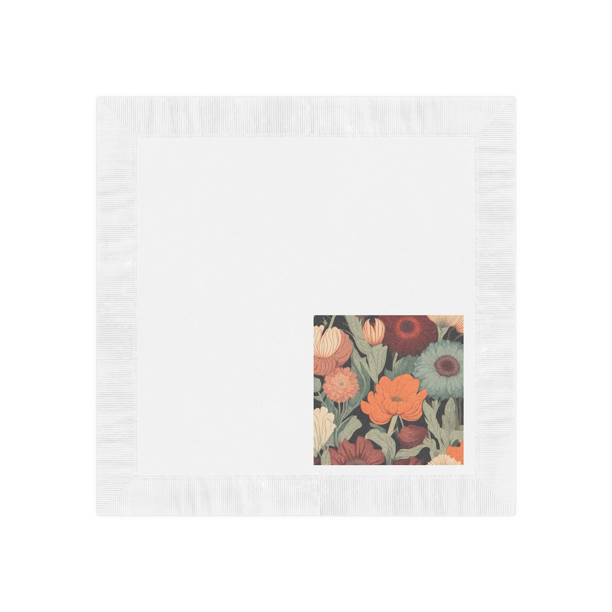 Muted Garden Floral Napkins