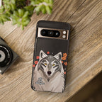 Art Deco Wolf, Cell Phone Case - Apple, Samsung, Google Pixel