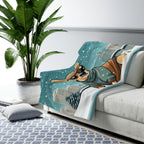 Tito Barkley, Dog Sherpa Fleece Blanket