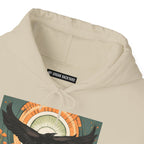 Flying Crow, Unisex Hoodie w Front Pocket