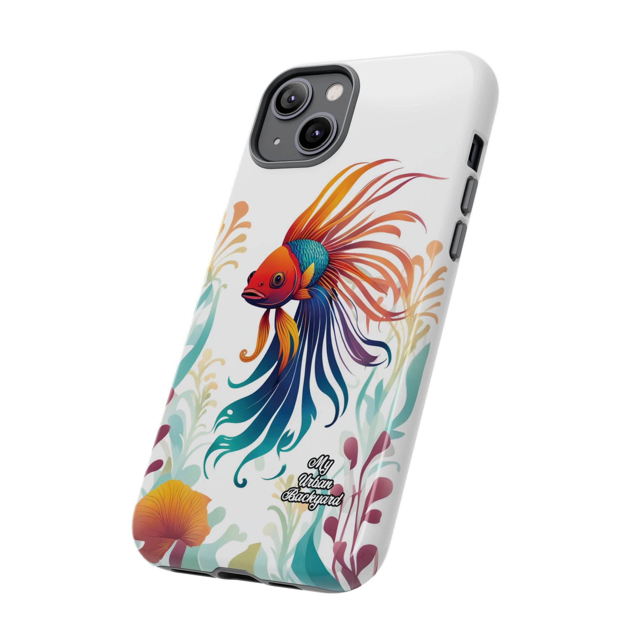 Colorful Betta Fish, Cell Phone Case - Apple, Samsung or Google Pixel