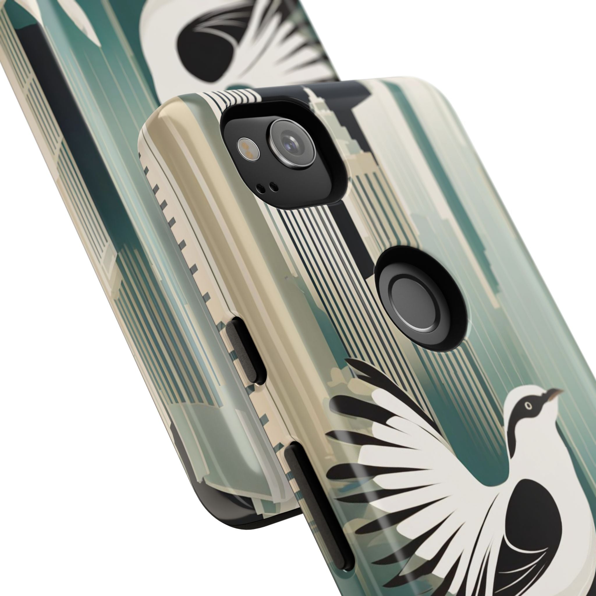 City Bird, Cell Phone Case - Apple iPhone, Samsung Galaxy, Google Pixel