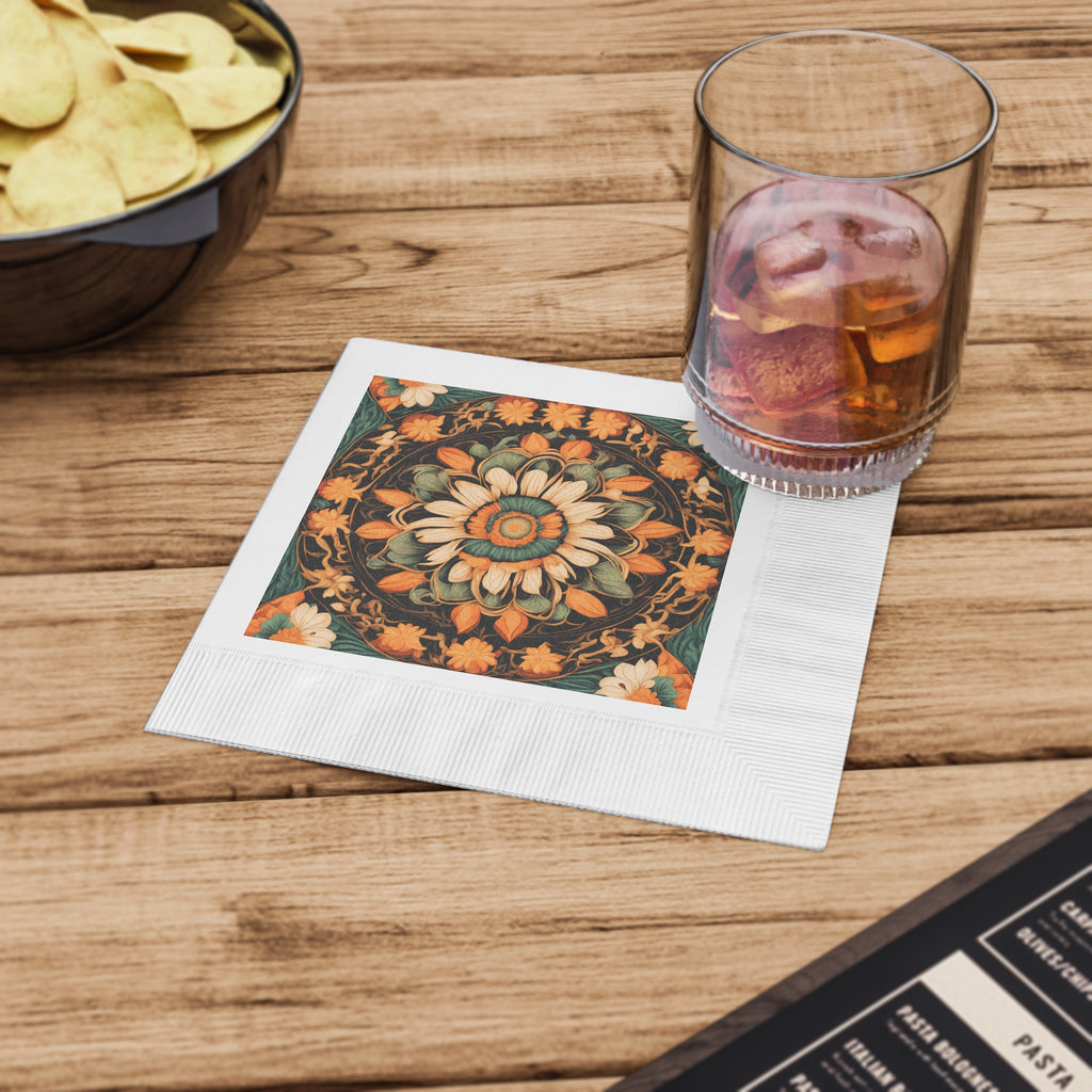 Floral Mandala Napkins