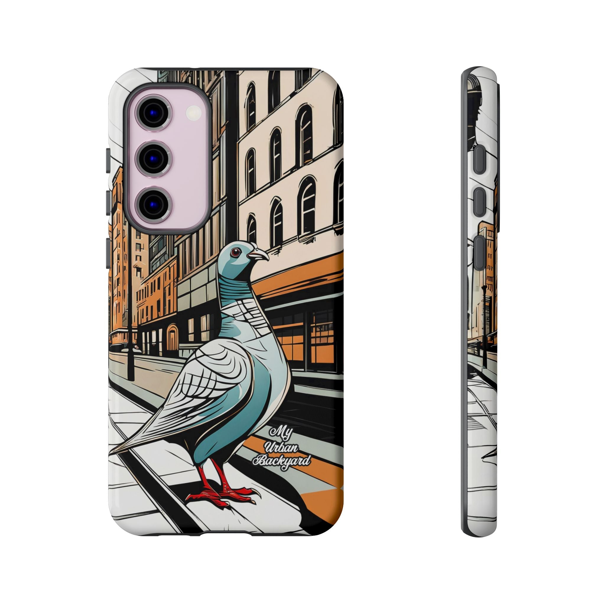 Pigeon on a City Street, Cell Phone Case - Apple, Samsung, Google Pixel
