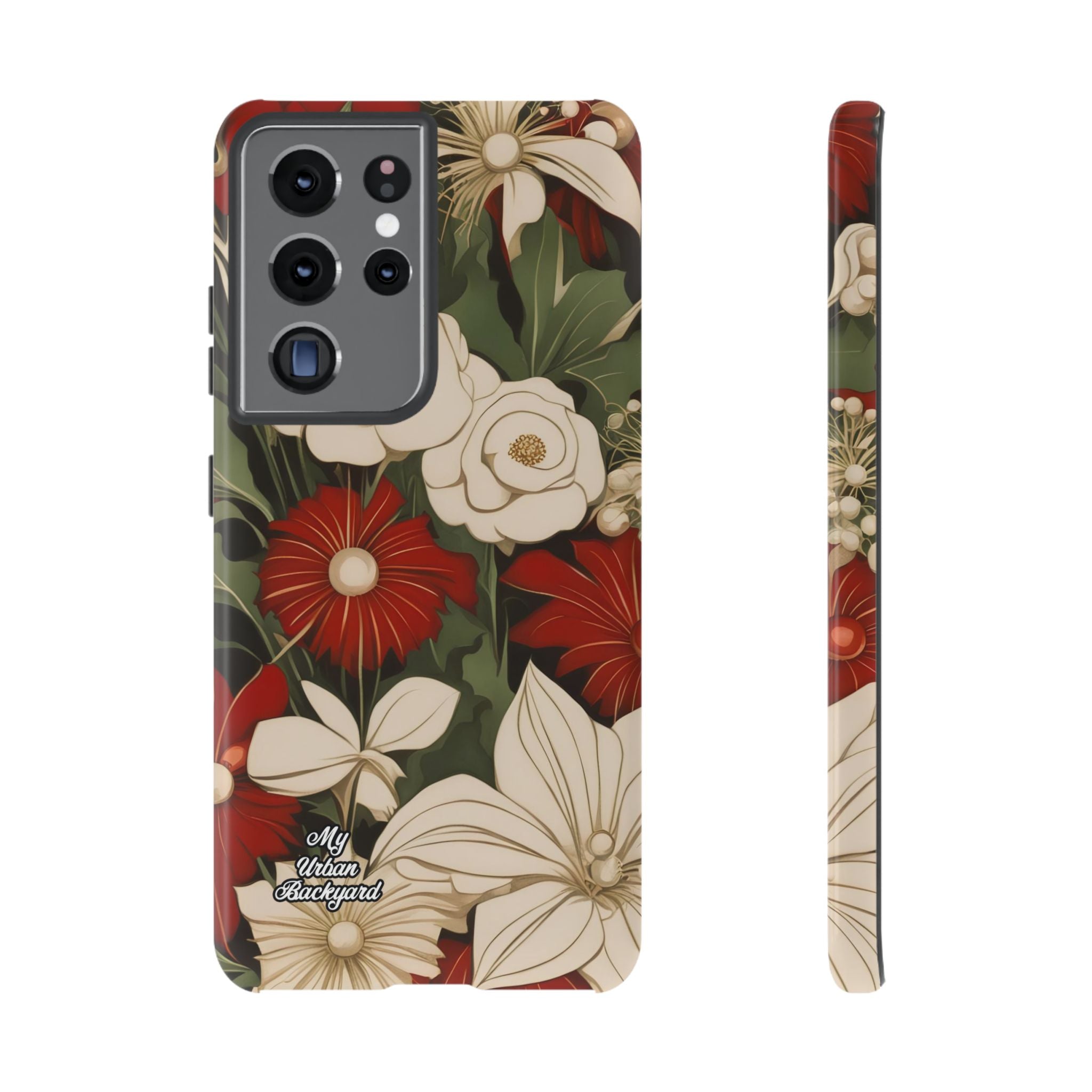 Holiday Flowers, Cell Phone Case - Apple, Samsung, Google Pixel