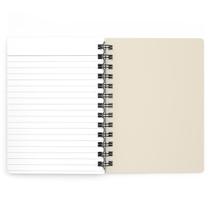 Art Deco Urban Cat Spiral Journal
