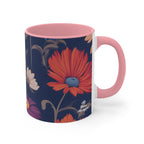 Fun Wildflowers, Ceramic Coffee Mug