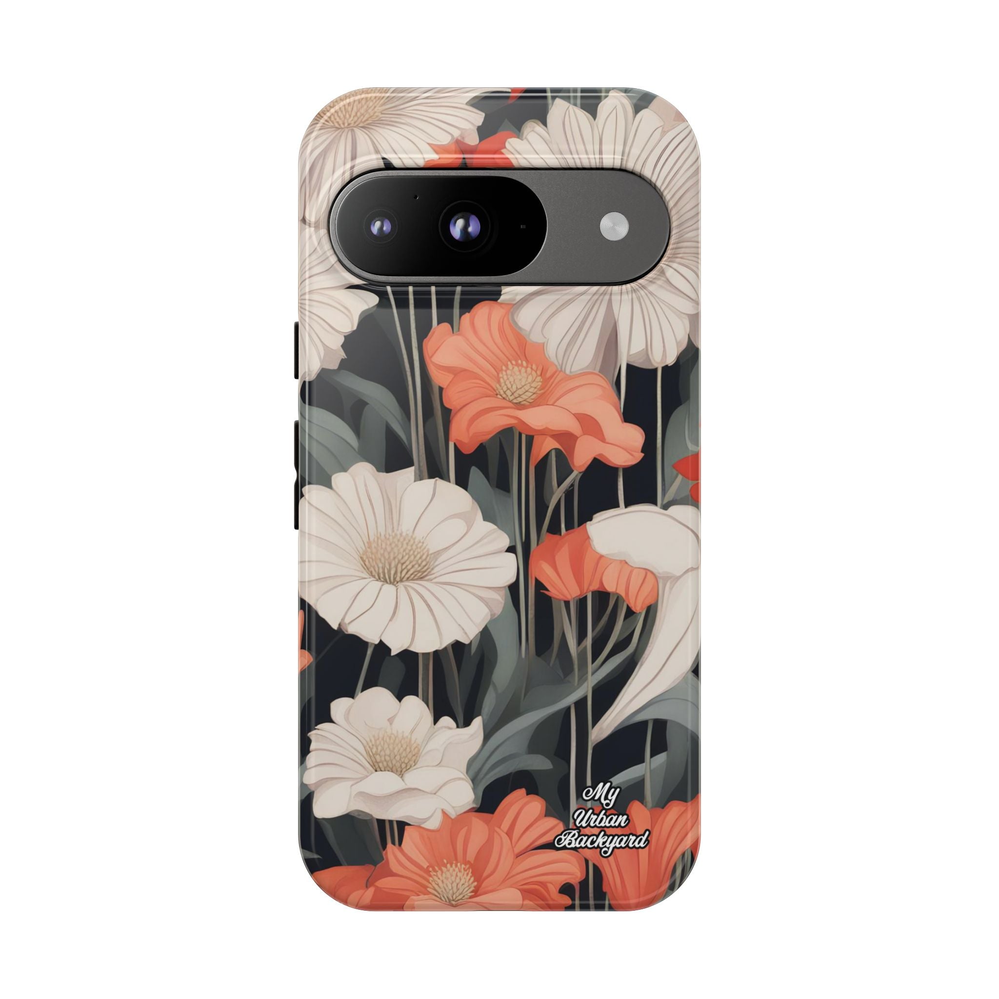 Art Deco Flowers, Cell Phone Case - Apple, Samsung, Google Pixel