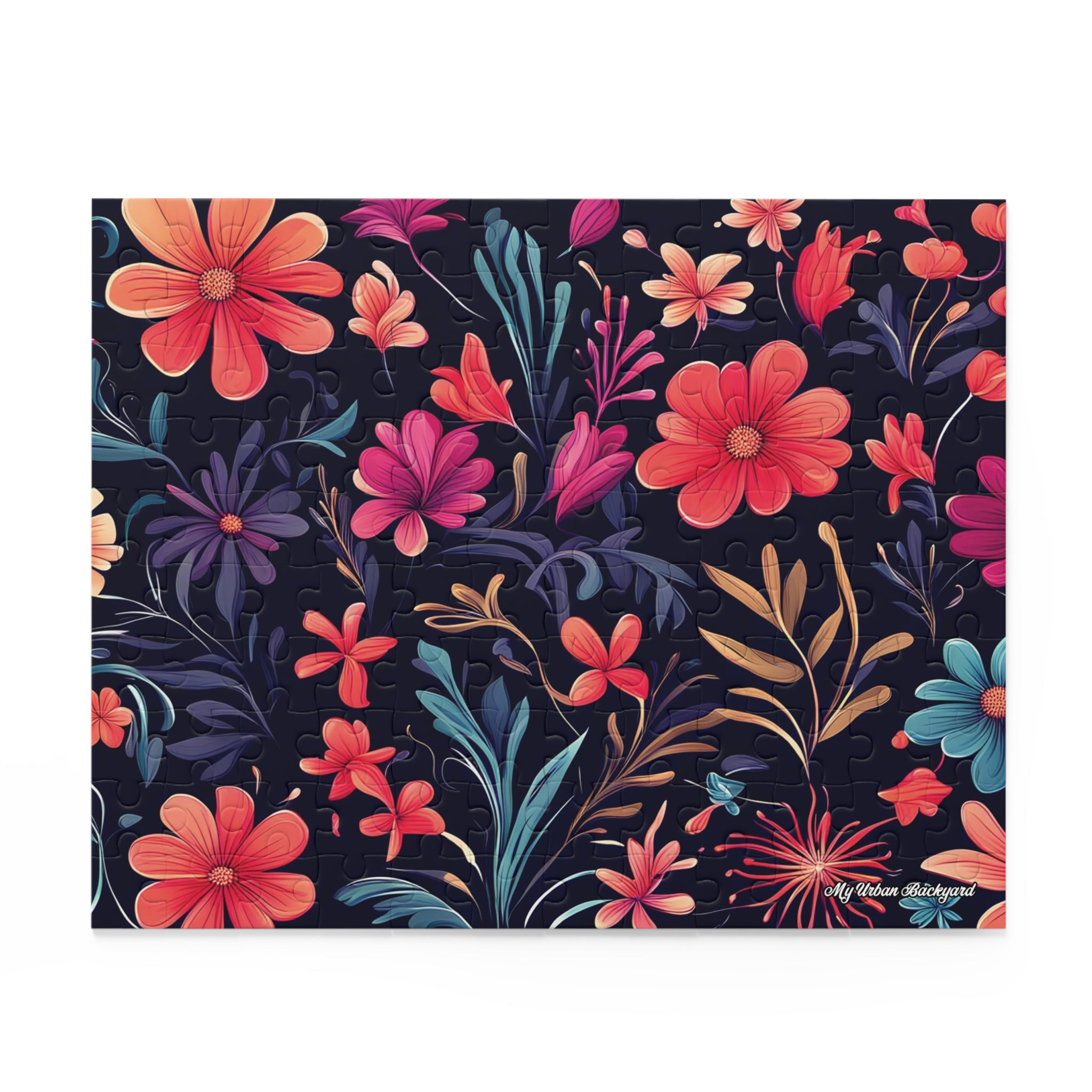 Night Blooming Wildflowers, Jigsaw Puzzle, (120, 252, or 500-Piece)