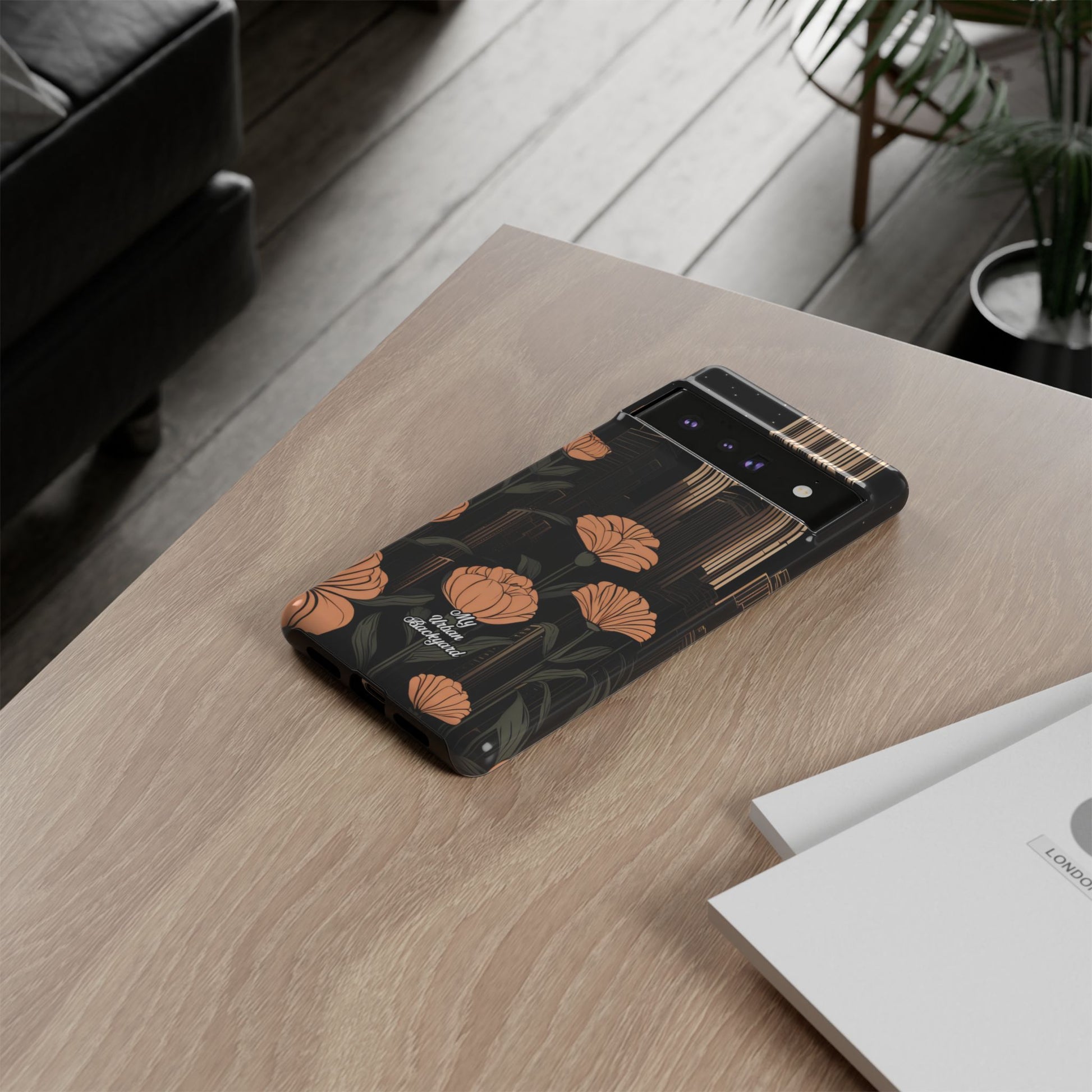 Urban Evening with Flowers, Cell Phone Case - Apple iPhone, Samsung Galaxy, Google Pixel