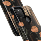 Urban Evening with Flowers, Cell Phone Case